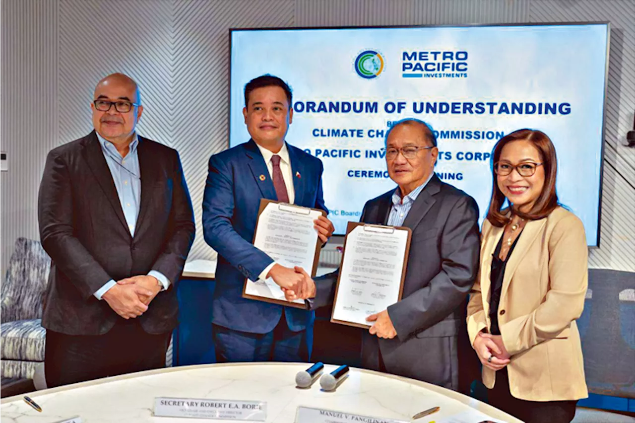 Metro Pacific Investments Corporation and Climate Change Commission forge partnership for climate action