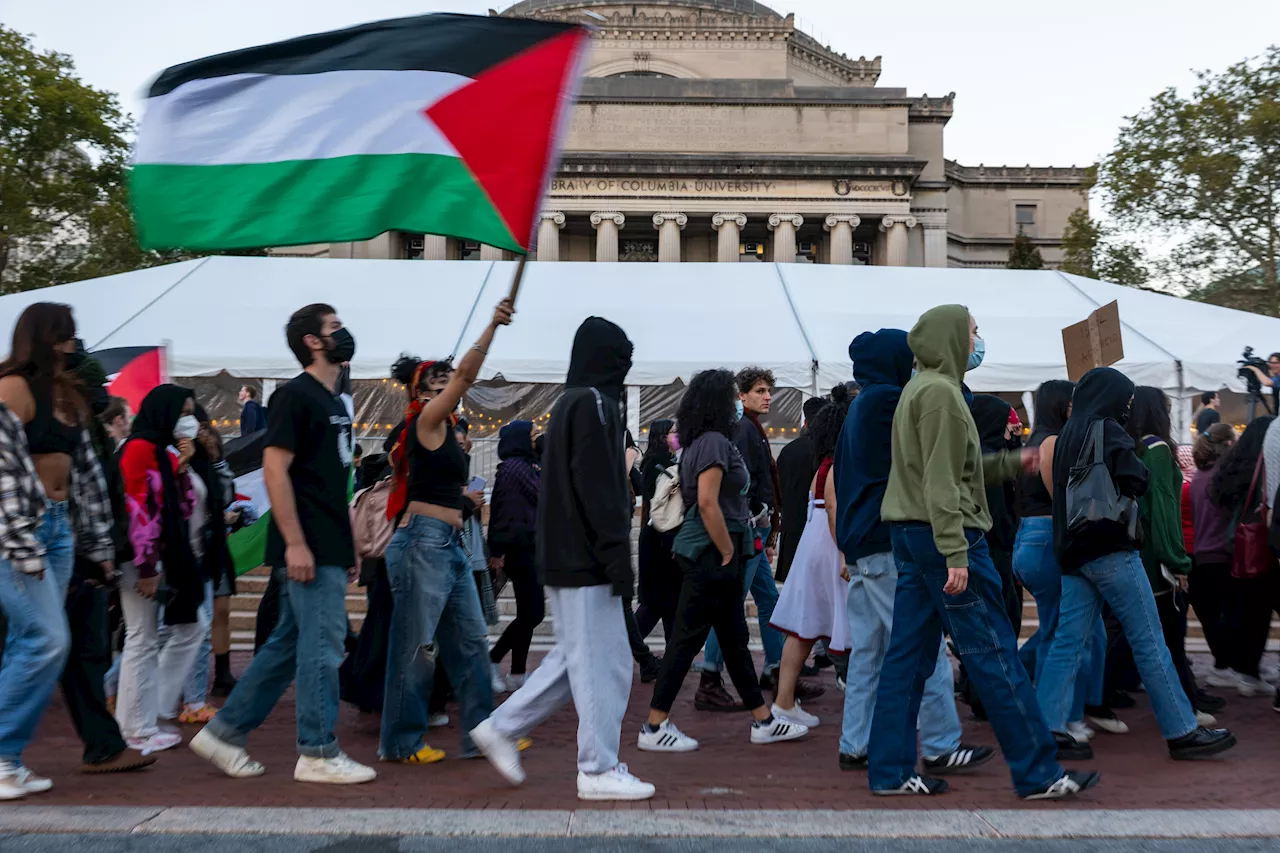 Lawsuit accuses Columbia of singling out 2 pro-Palestinian groups by suspending them after protest