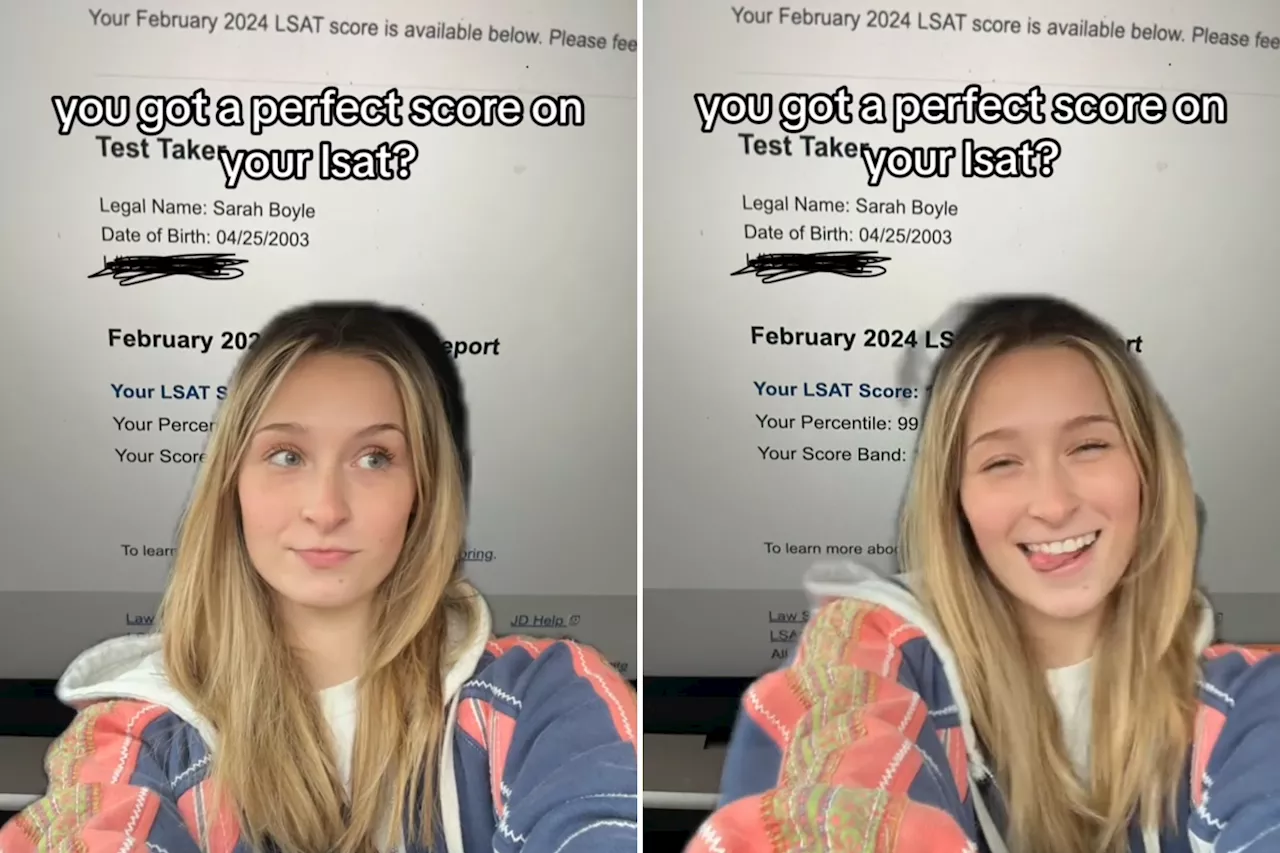 Real-Life 'Legally Blonde' Moment as Woman Gets 100% LSAT Score