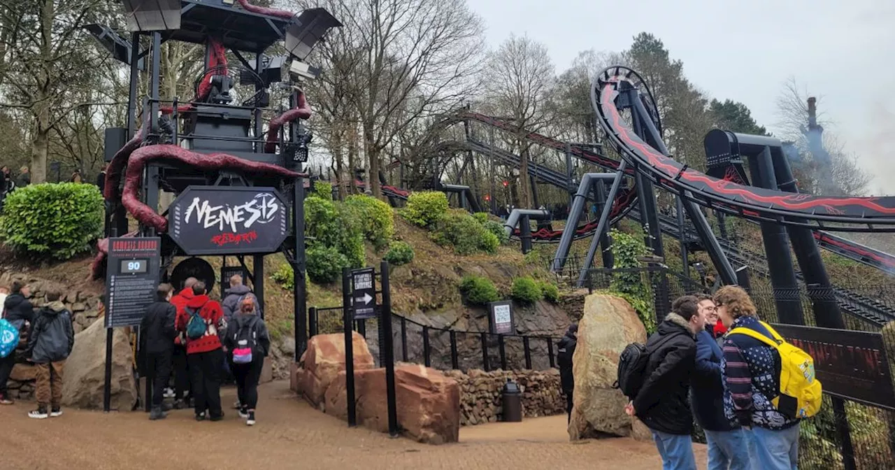 The new Alton Towers Nemesis ride was so good I went on four times