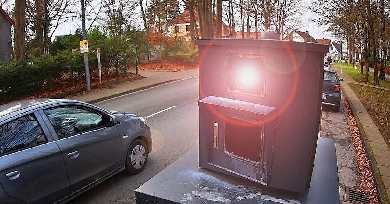 Herforder und Jöllenbecker Straße mit dabei: fast 50 Tempokontrollen in Bielefeld