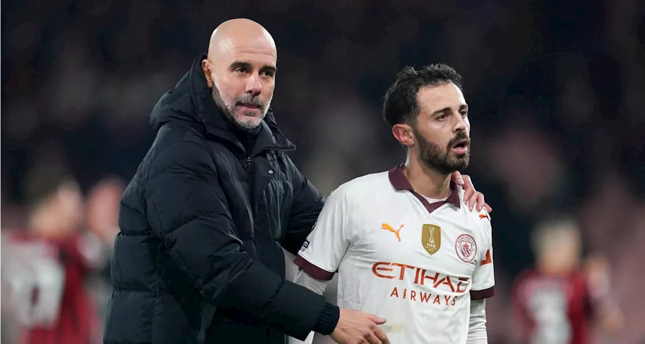 PSG, Barça : l'inquiétude de Guardiola pour Bernardo Silva