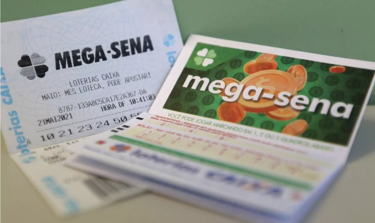 Confira as dezenas sorteadas da Mega-Sena 2701, com prêmio de R$ 58 milhões