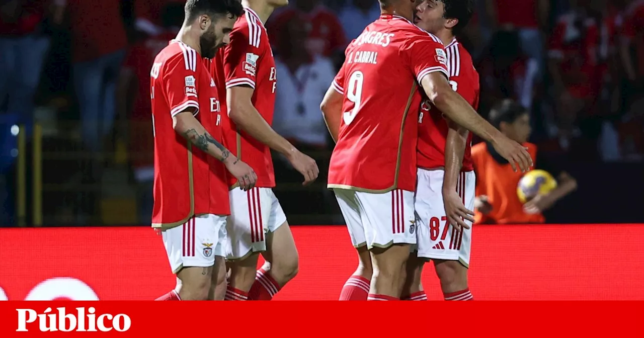 Arthur Cabral desatou o nó ao Benfica de Roger Schmidt