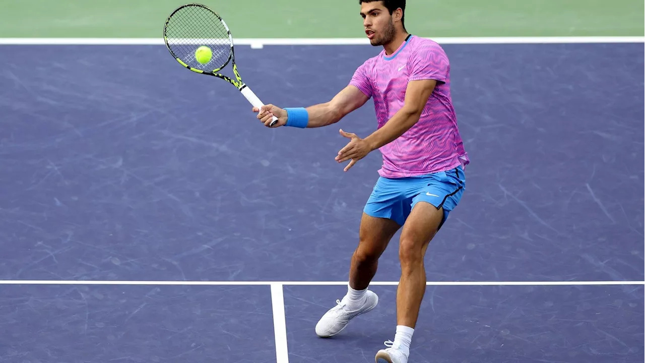 Tennis in Indian Wells: Carlos Alcaraz stoppt Jannik Sinner - Finale gegen Daniil Medwedew