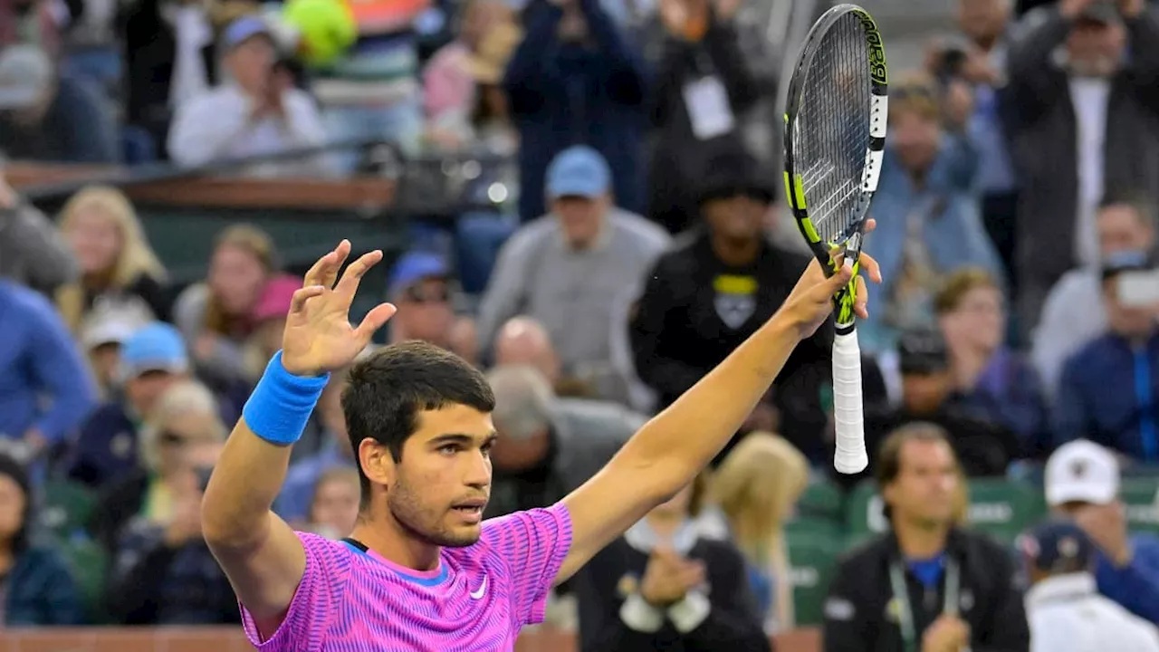 Tennis: Alcaraz conserve son titre à Indian Wells et ouvre son compteur en 2024