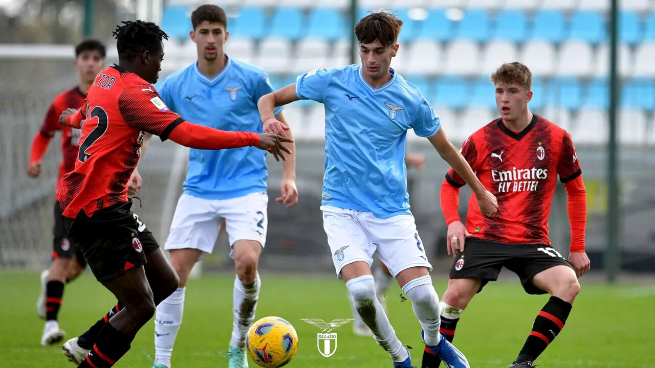 Primavera 1, la Lazio si ferma in tre minuti con il Milan Primavera