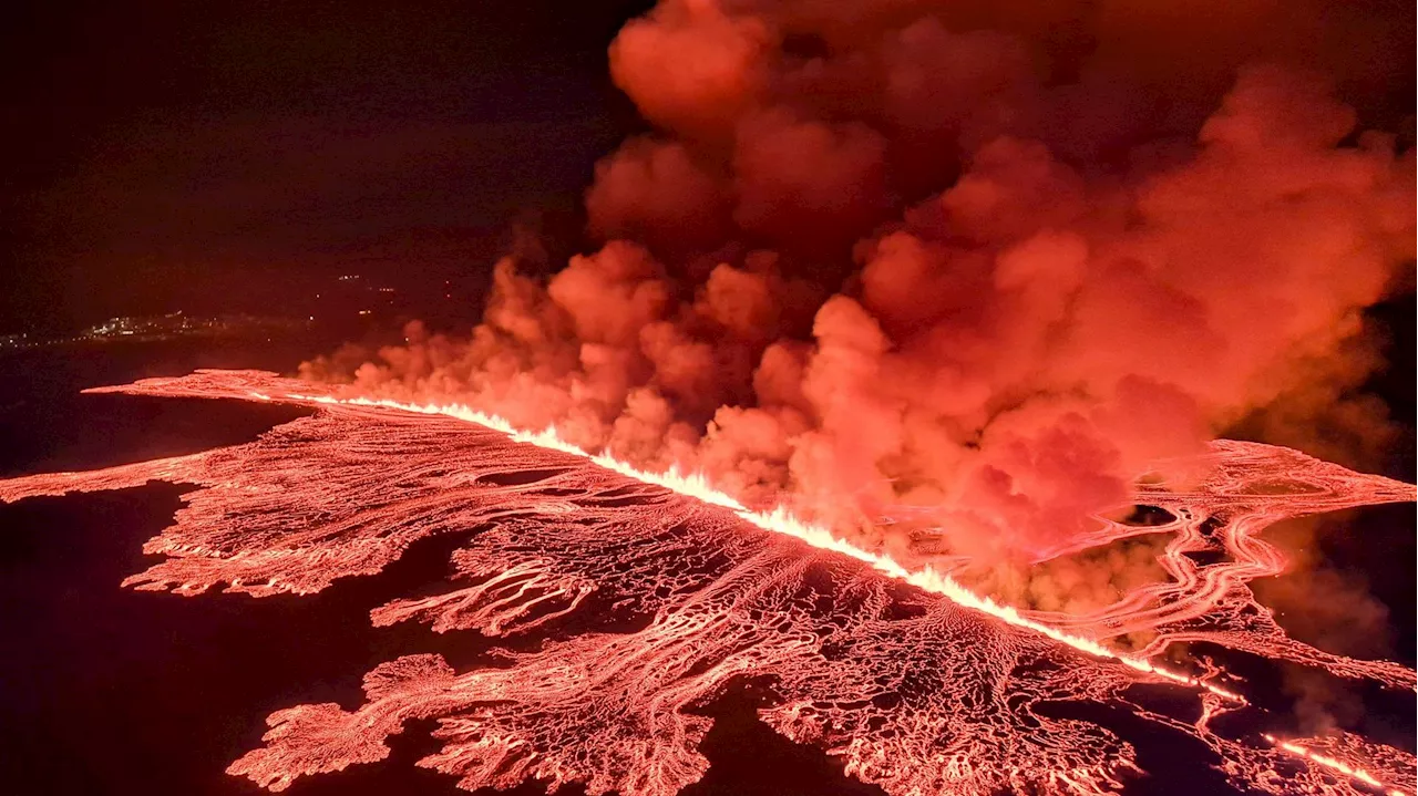 La Terre se fissure à nouveau en Islande : éruption volcanique sur la péninsule de Reykjanes