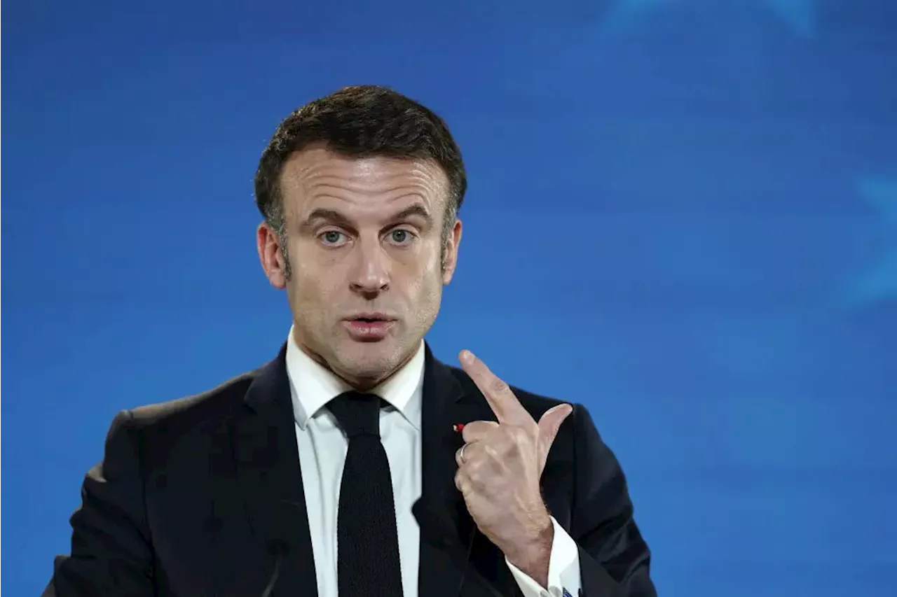 Macron reafirma que poderão ser necessárias operações militares do Ocidente