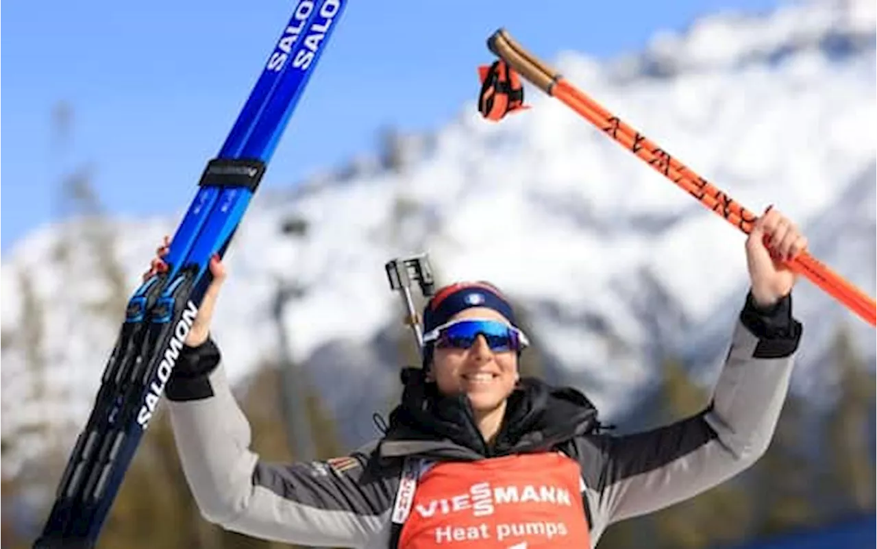 Biathlon, Lisa Vittozzi vince la coppa del mondo 2023/2024