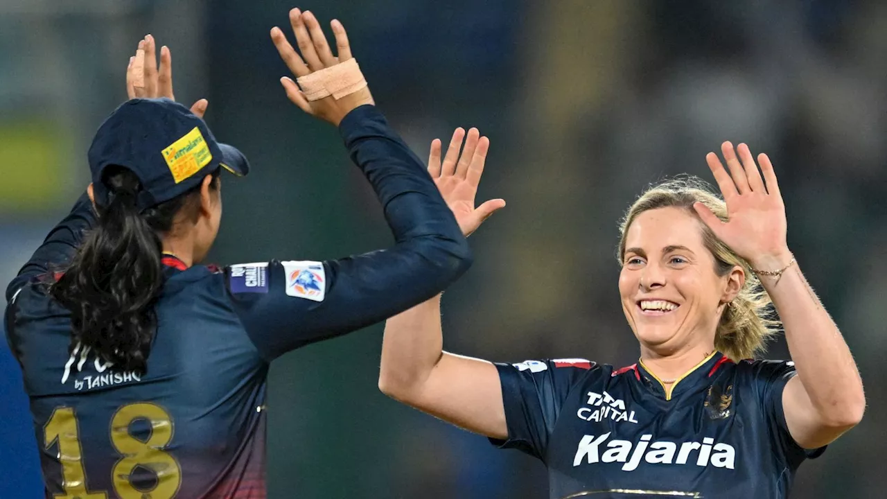 WPL final: Sophie Molineux takes three wickets in an over as Royal Challengers Bangalore beat Delhi Capitals