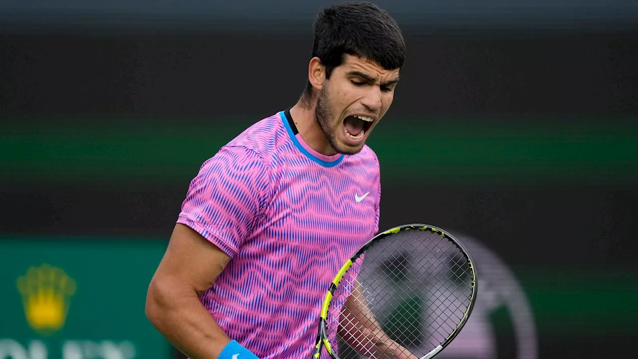 Carlos Alcaraz: Spaniard defeats Jannik Sinner to reach BNP Paribas Open final in Indian Wells