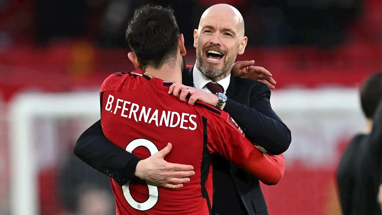 Erik ten Hag declares Man Utd 'can beat anyone' after thrilling FA Cup win over Liverpool