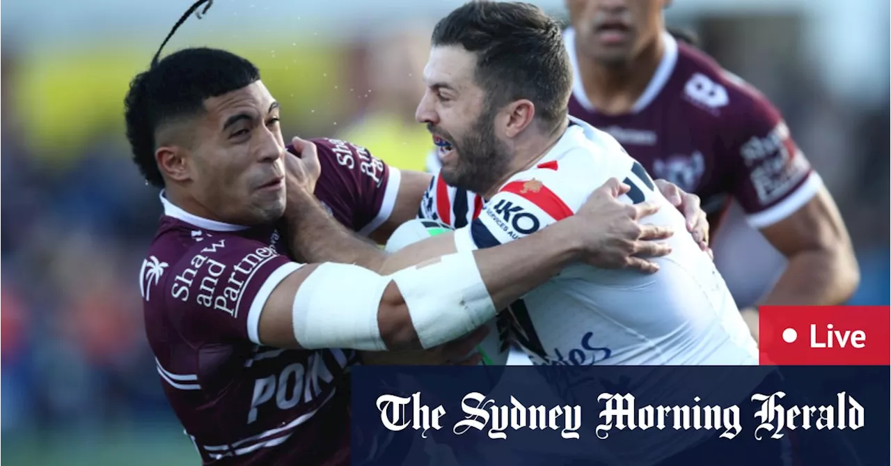 NRL round 2 LIVE: Manly Sea Eagles v Sydney Roosters at 4 Pines Park