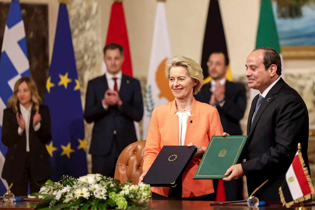 Von der Leyen defende cessar-fogo humanitário em Gaza