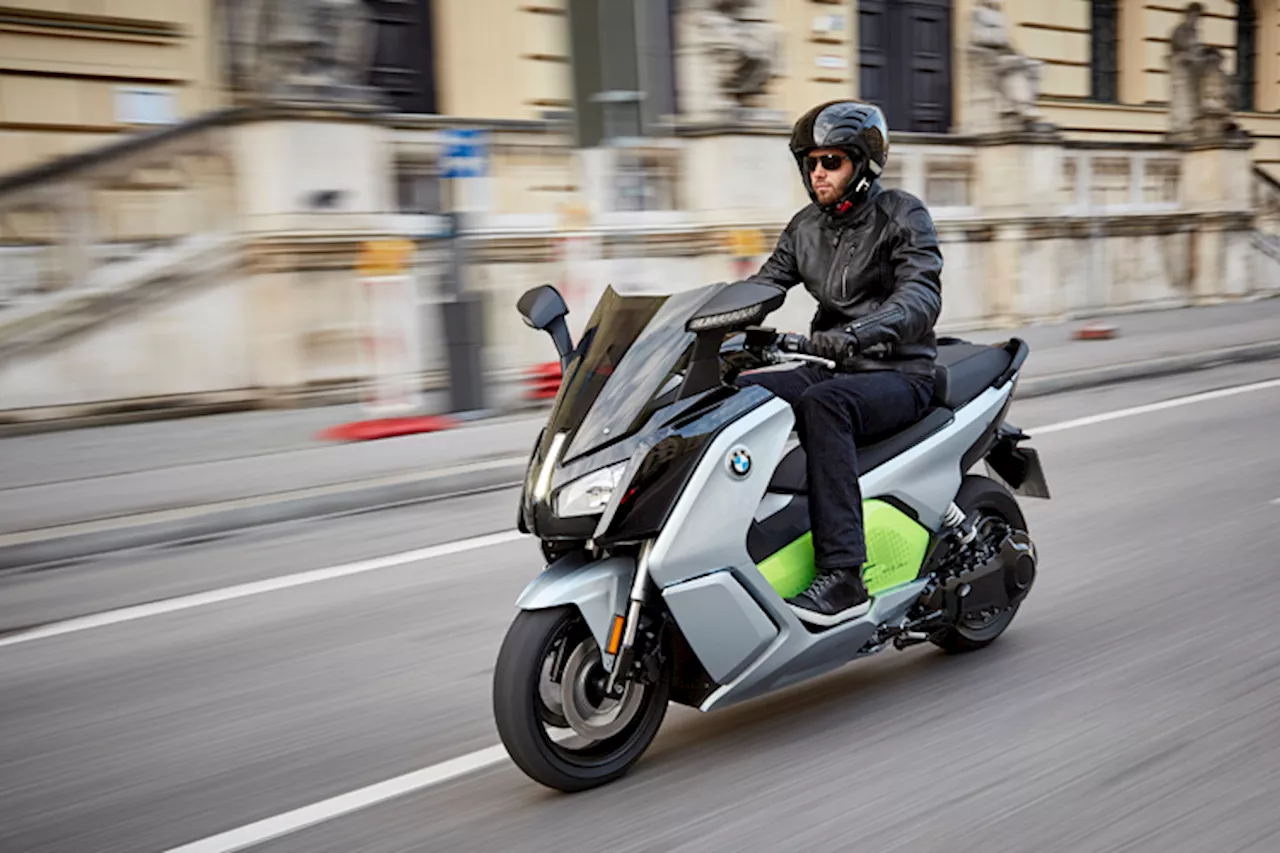 Elektroroller BMW C evolution mit mehr Reichweite