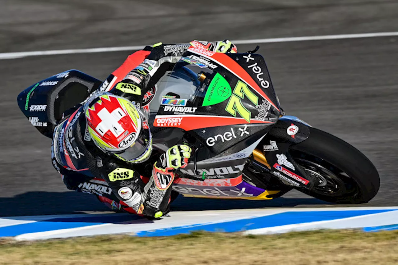 Jerez: Dominique Aegerter dominiert MotoE-Test