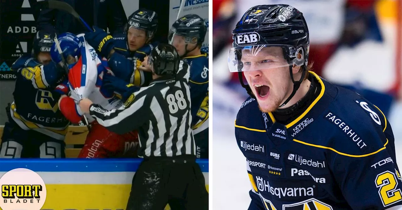 Kvitterade ödeskvalet – efter slagsmål i spelarbåset