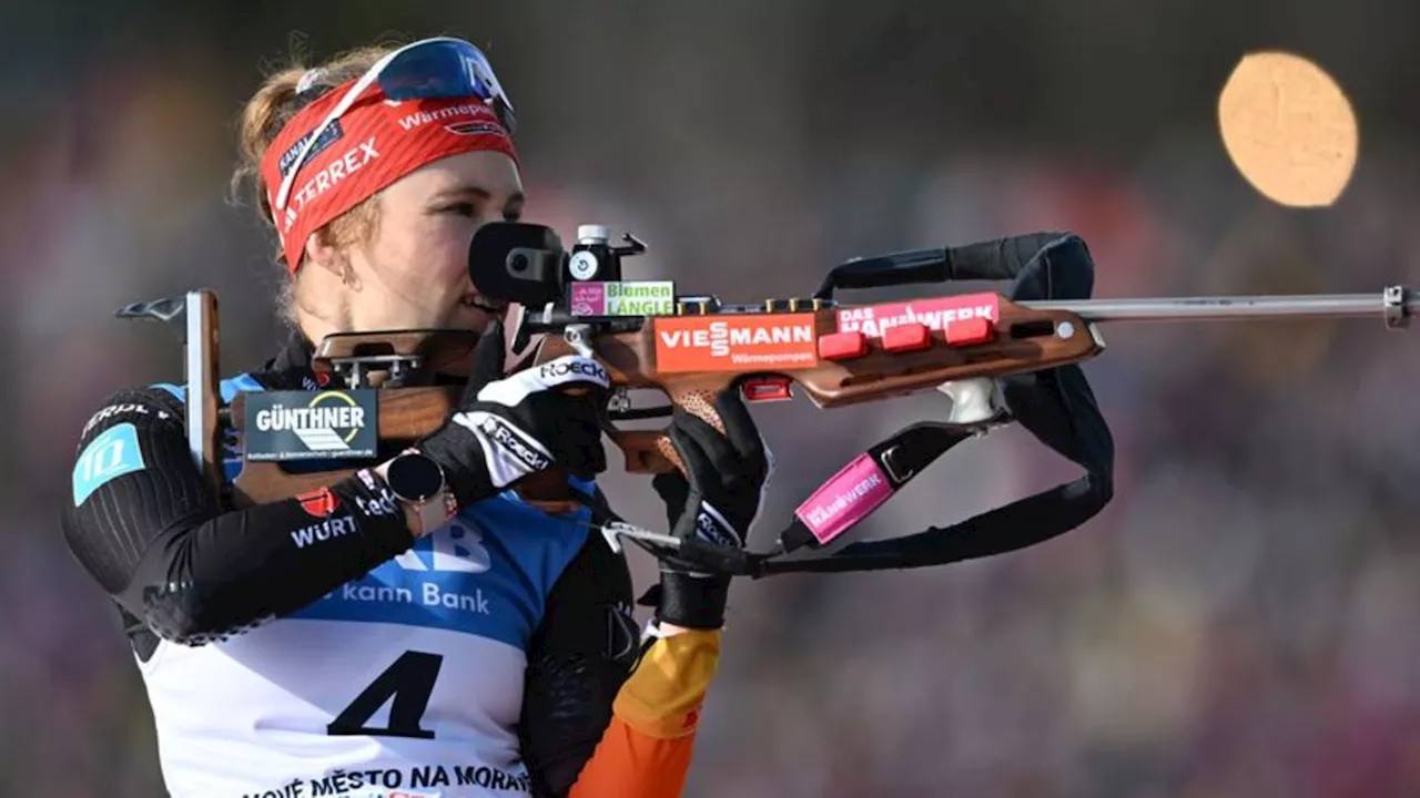 Biathlon: Hettich-Walz feiert erstes Weltcup-Podium