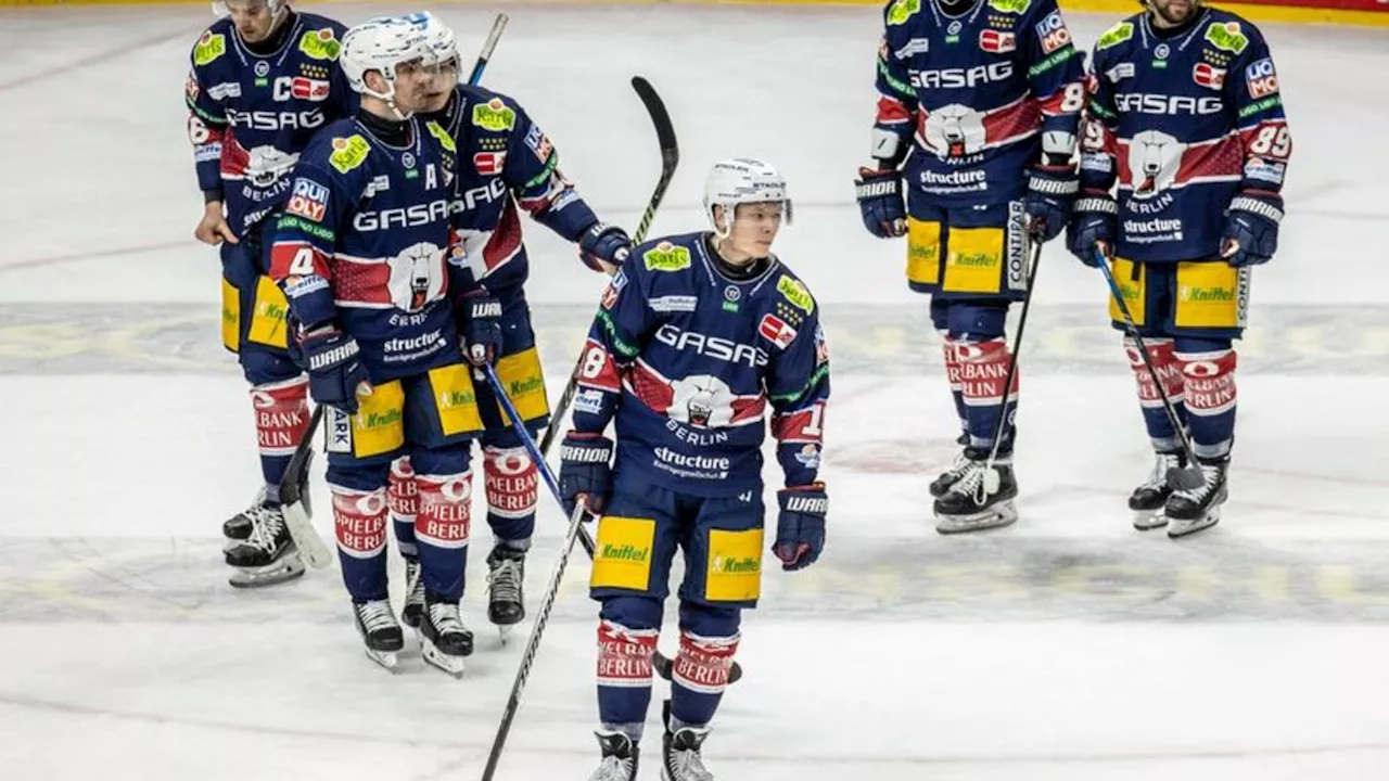 Eishockey: 1:7 gegen Mannheim: Eisbären Berlin verpatzen Playoff-Start