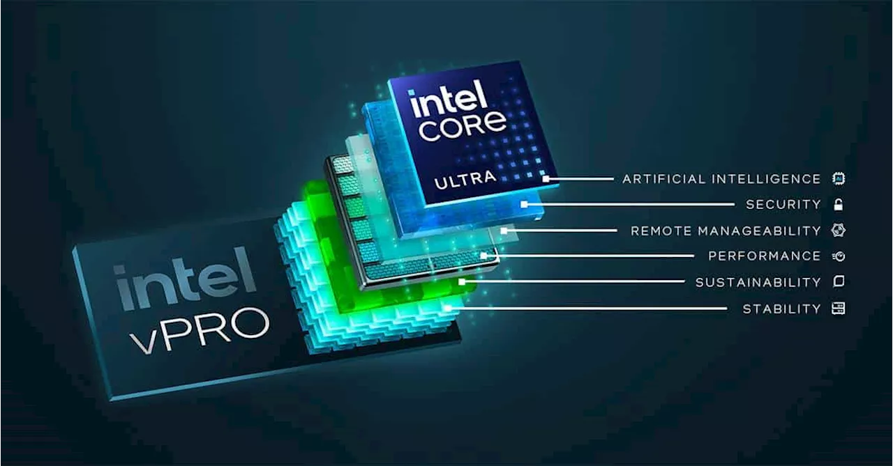 Intel Core Ultra ขยาย AI PC สู่ลูกค้ากลุ่มธุรกิจ ด้วย Intel vPro แพลตฟอร์มใหม่