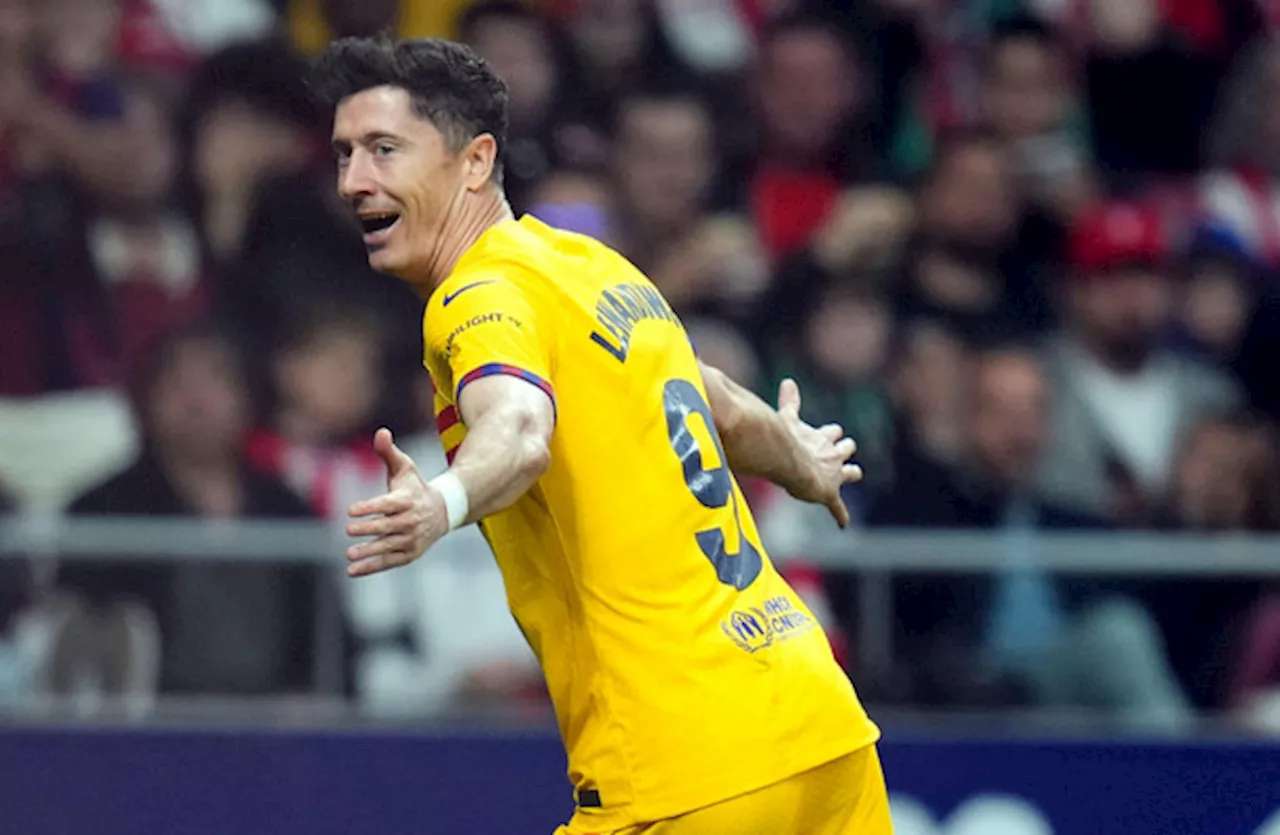 Lewandowski-powered Barca thrash Atletico, Mbappe bags hat-trick, Inter held by Napoli