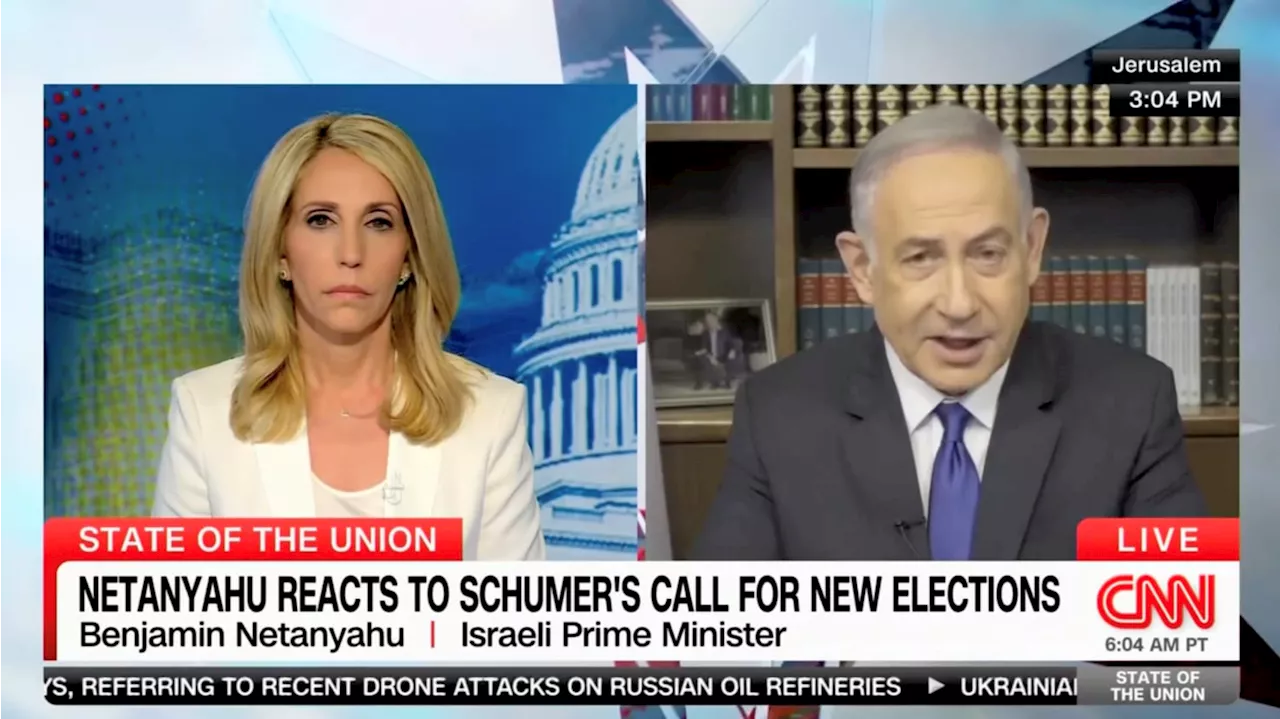 Benjamin Netanyahu Slams Chuck Schumer’s Senate Speech as ‘Totally Inappropriate’