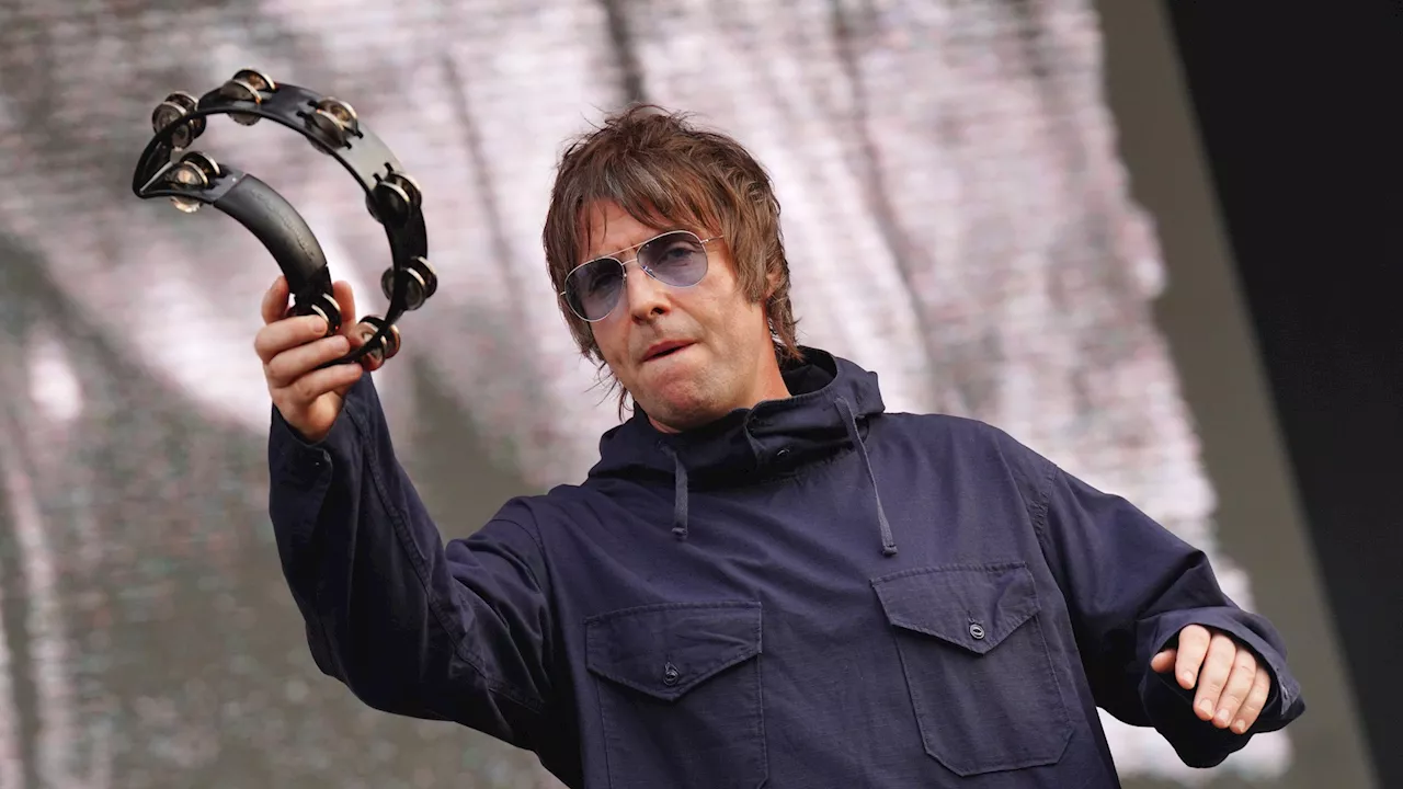 Liam Gallagher draws up plans for a bar at his £4m North London mansion...