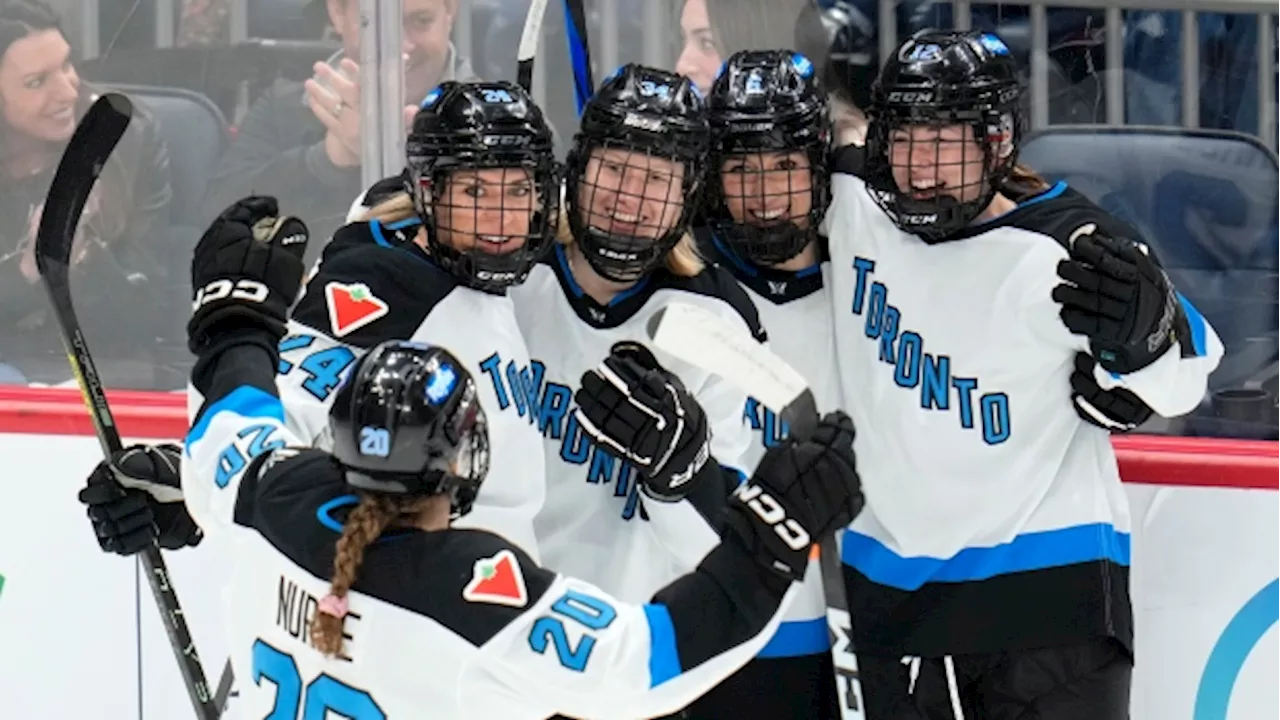 PWHL Toronto tops Montreal in Pittsburgh, extends win streak to 10 games