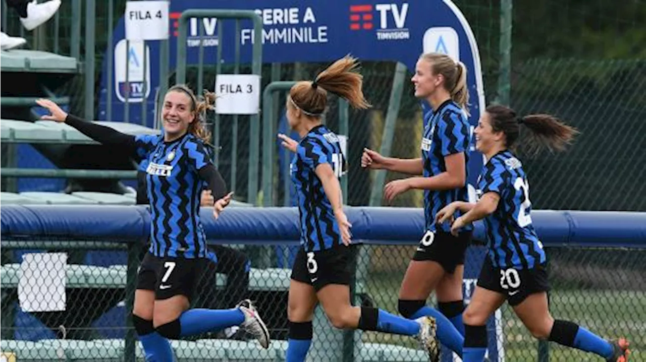 Serie A Femminile, poule Scudetto: la Juve si fa riprendere dall'Inter, sorride la Roma