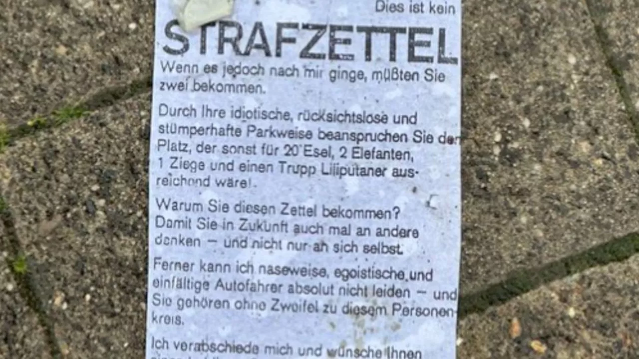 Strafzettel auf dem Supermarkt-Parkplatz – ADAC-Experte erklärt simplen Trick, um Extrem-Strafen zu entgehen