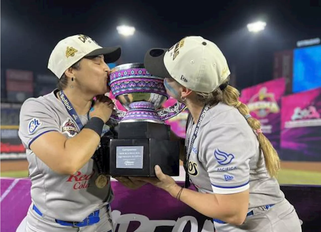 ¡Charras de Jalisco son las primeras campeonas de la Liga Mexicana de Softbol!