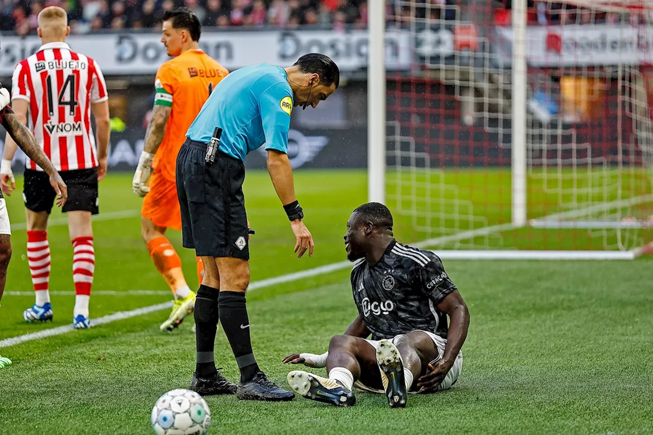 Brobbey valt in aanloop naar interlandperiode geblesseerd uit bij Ajax