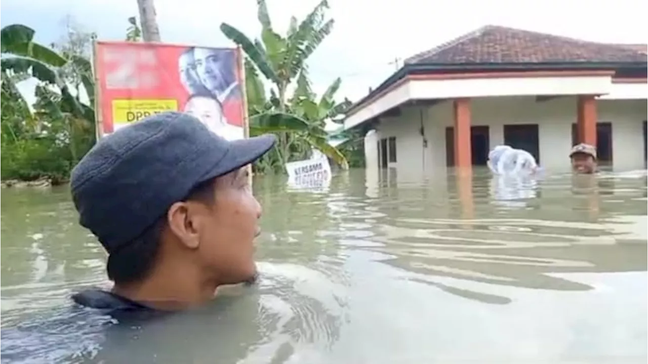 Jalur Pantura di Karanganyar Demak Banjir, Kendaraan Dialihkan Lewat Welahan Jepara