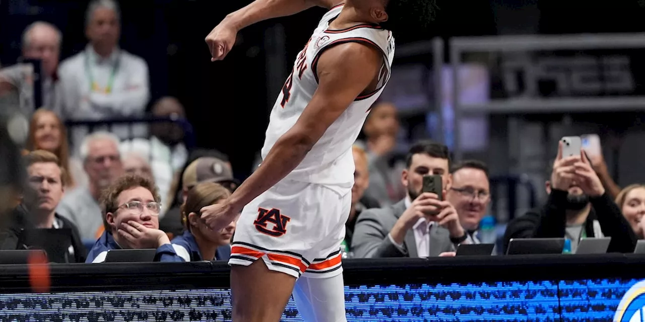 No. 12 Auburn holds off Mississippi State 73-66 to reach SEC Tournament title game