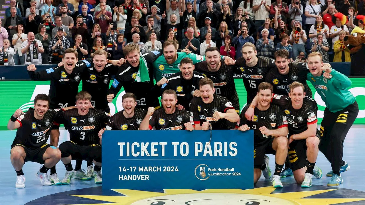 Handball: DHB-Team gewinnt 'Endspiel' um Olympia-Ticket