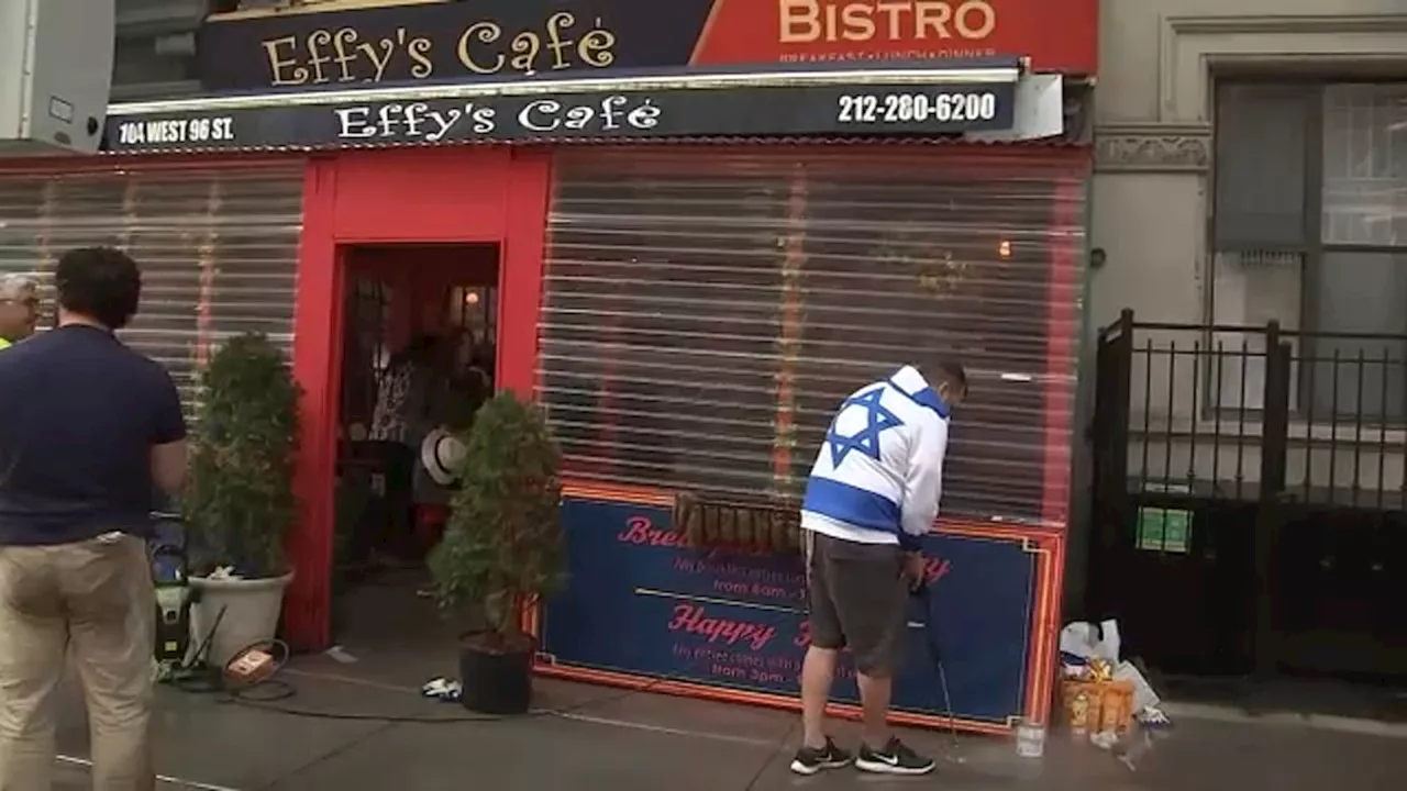 Anti-Israeli vandalism at Upper West Side cafe investigated as possible hate crime