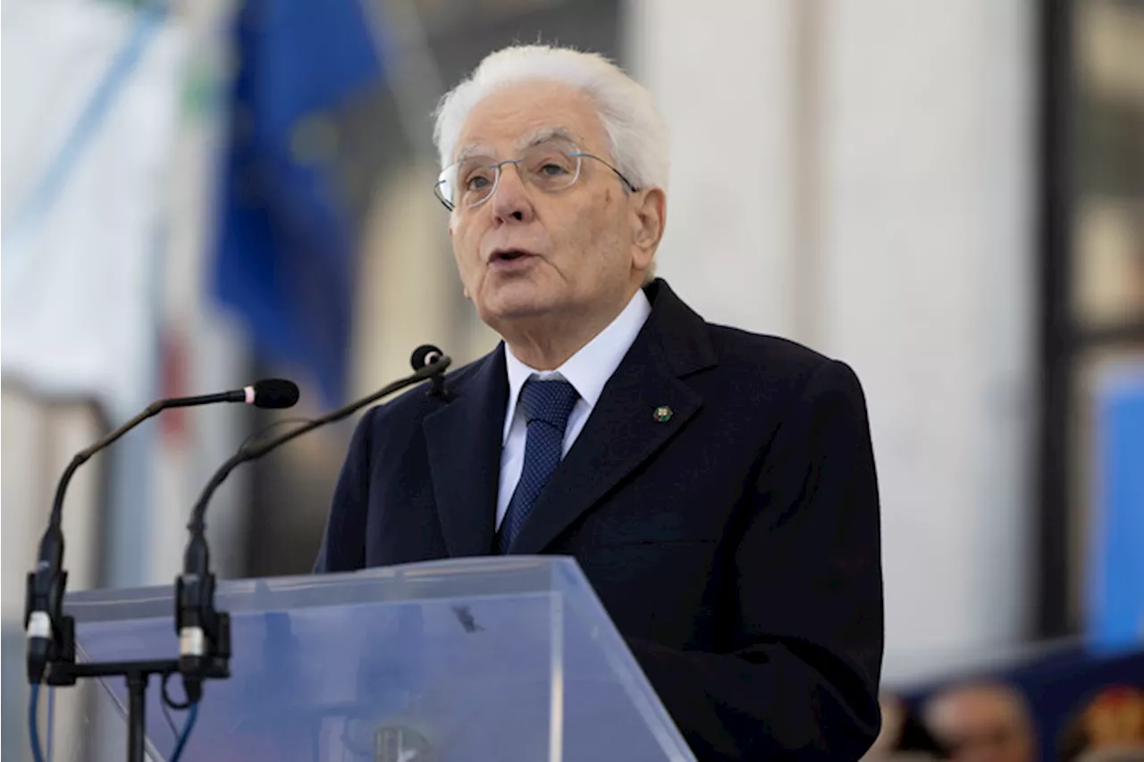 Mattarella,la sfida del Covid vinta con lo sforzo di tutti