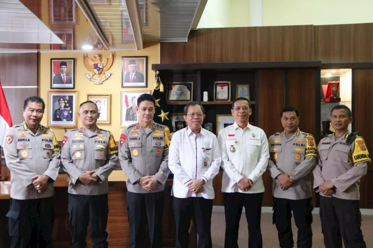 Kompolnas cek pengamanan setelah pemilu 2024 di Polda Kaltara