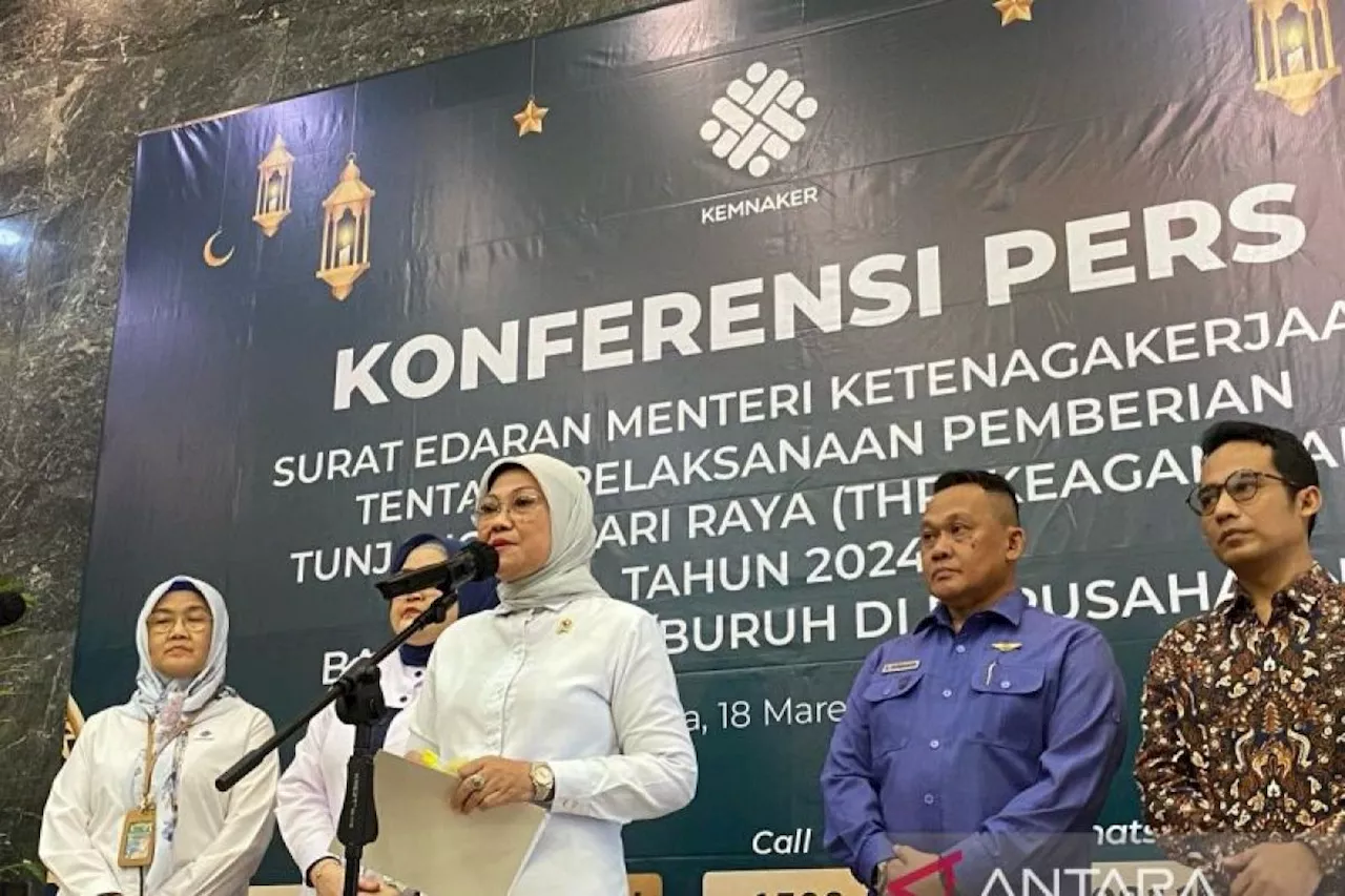 Menaker ingatkan pengusaha bahwa THR harus dibayar penuh