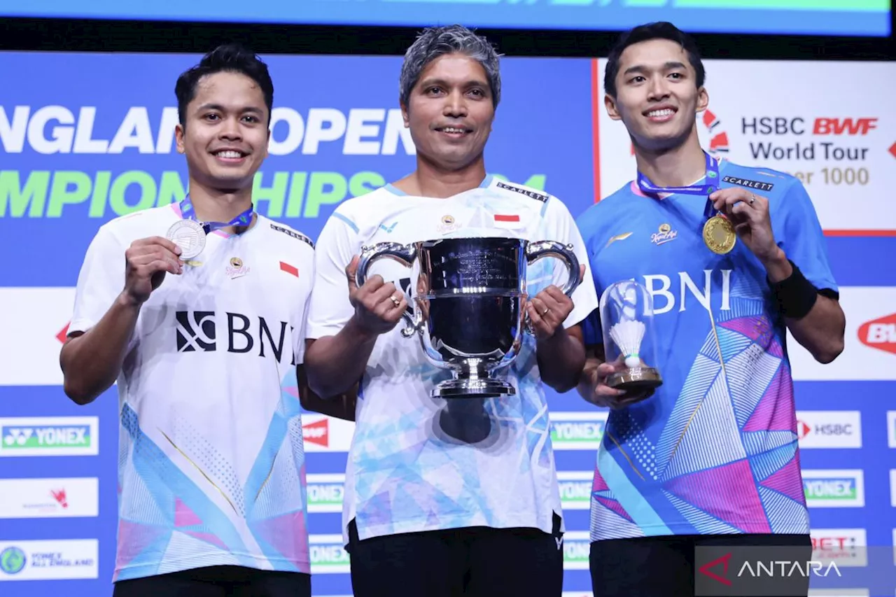 PABSI ikut bangga pada tiga atlet PBSI yang juarai All England