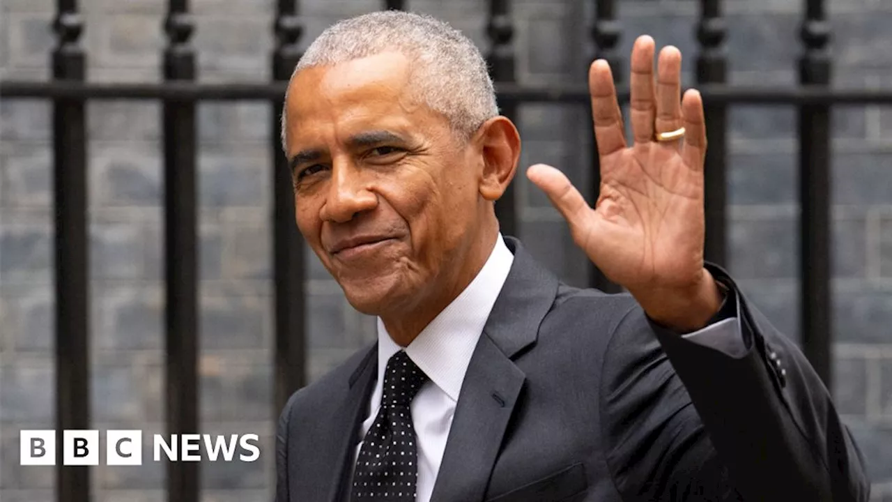 Ex-president Obama visits Sunak in Downing Street