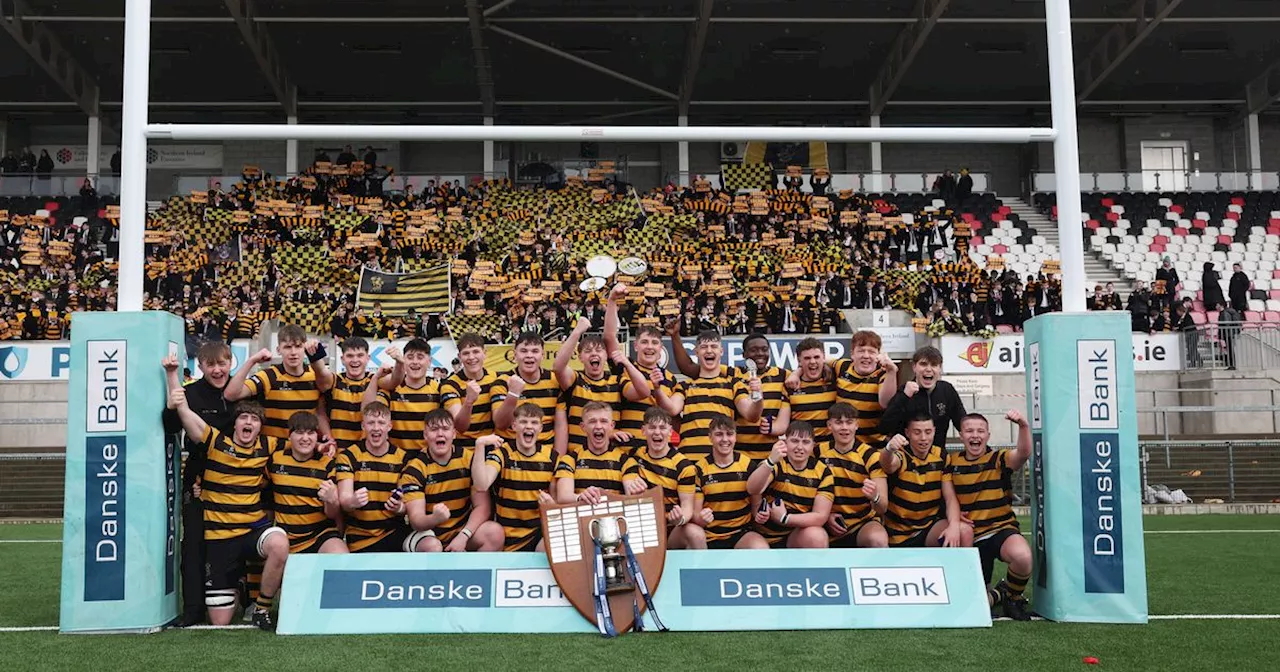 RBAI Schools' Cup hero aims gentle dig at brother after lifting trophy