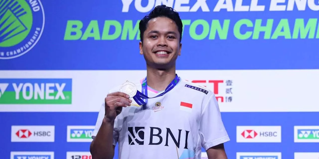 Anthony Ginting Sebut Gelar Juara Jonatan Christie di All England 2024 Harus Jadi Motivasi