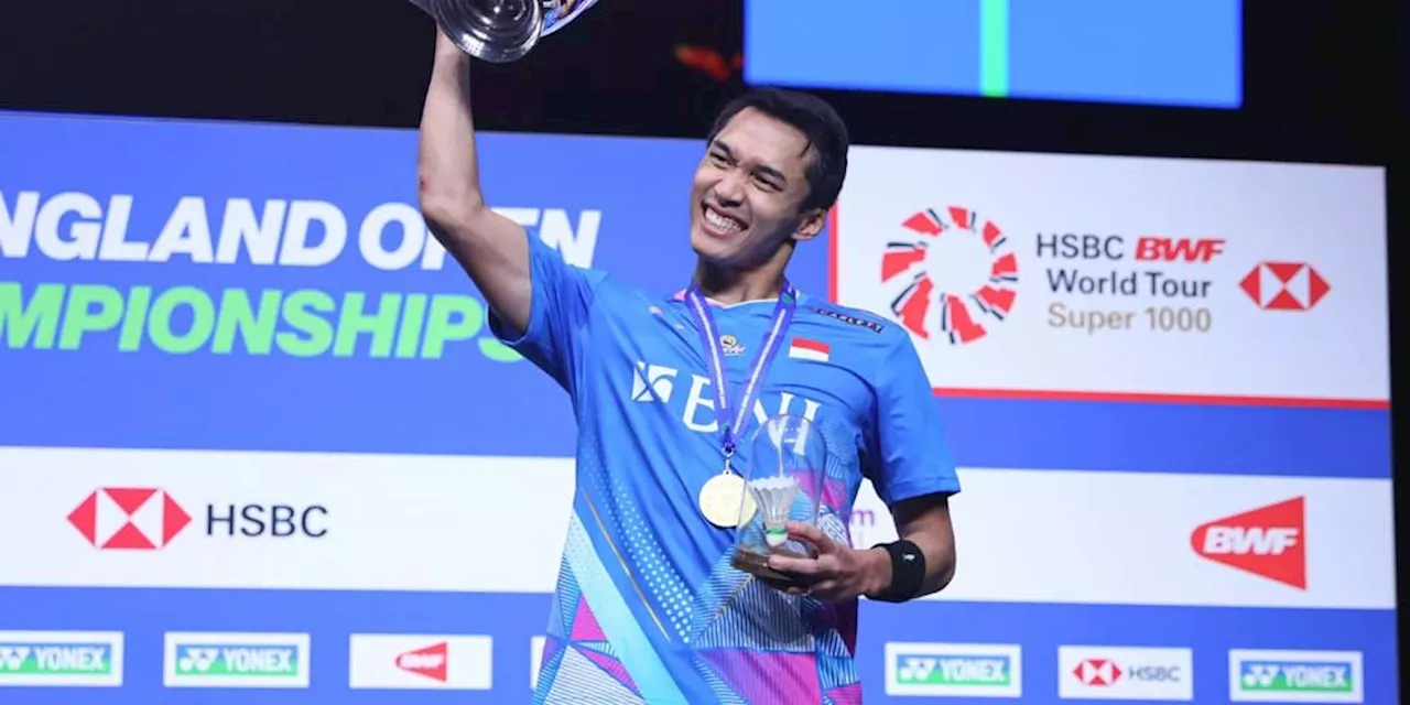 Jonatan Christie Kaget Raih Gelar Super 1000 Pertamanya di All England 2024