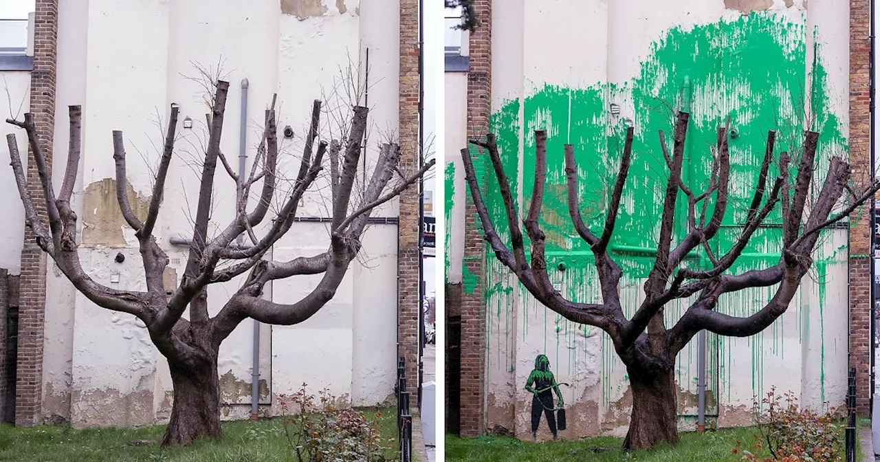 Banksy surprises London residents with new mural in Finsbury Park