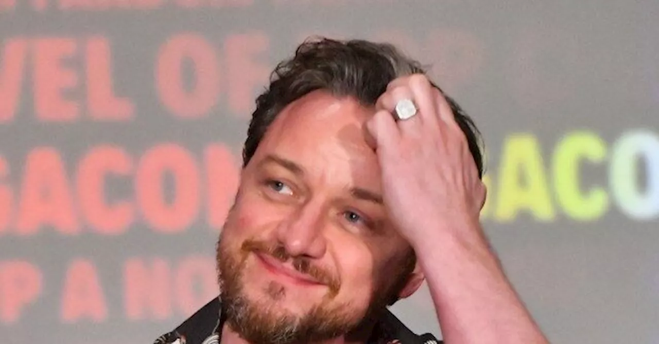 James McAvoy Injures Knee During Improvised Orgy Scene