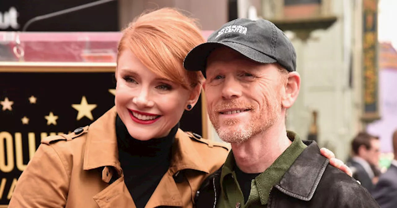 Ron Howard Explains Why He Refused to Allow Daughter Bryce Dallas Howard to be a Child Actor