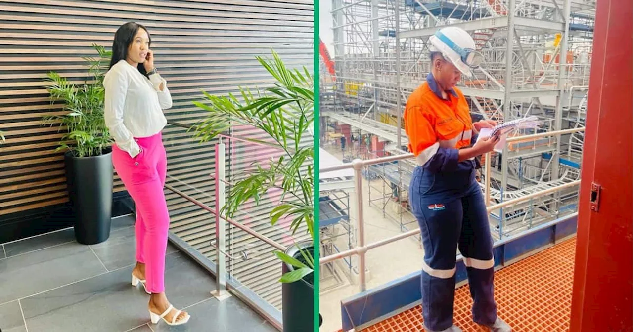 South African Woman Shows Off Mining Engineering Job on TikTok, Leaves Many SA People Inspired