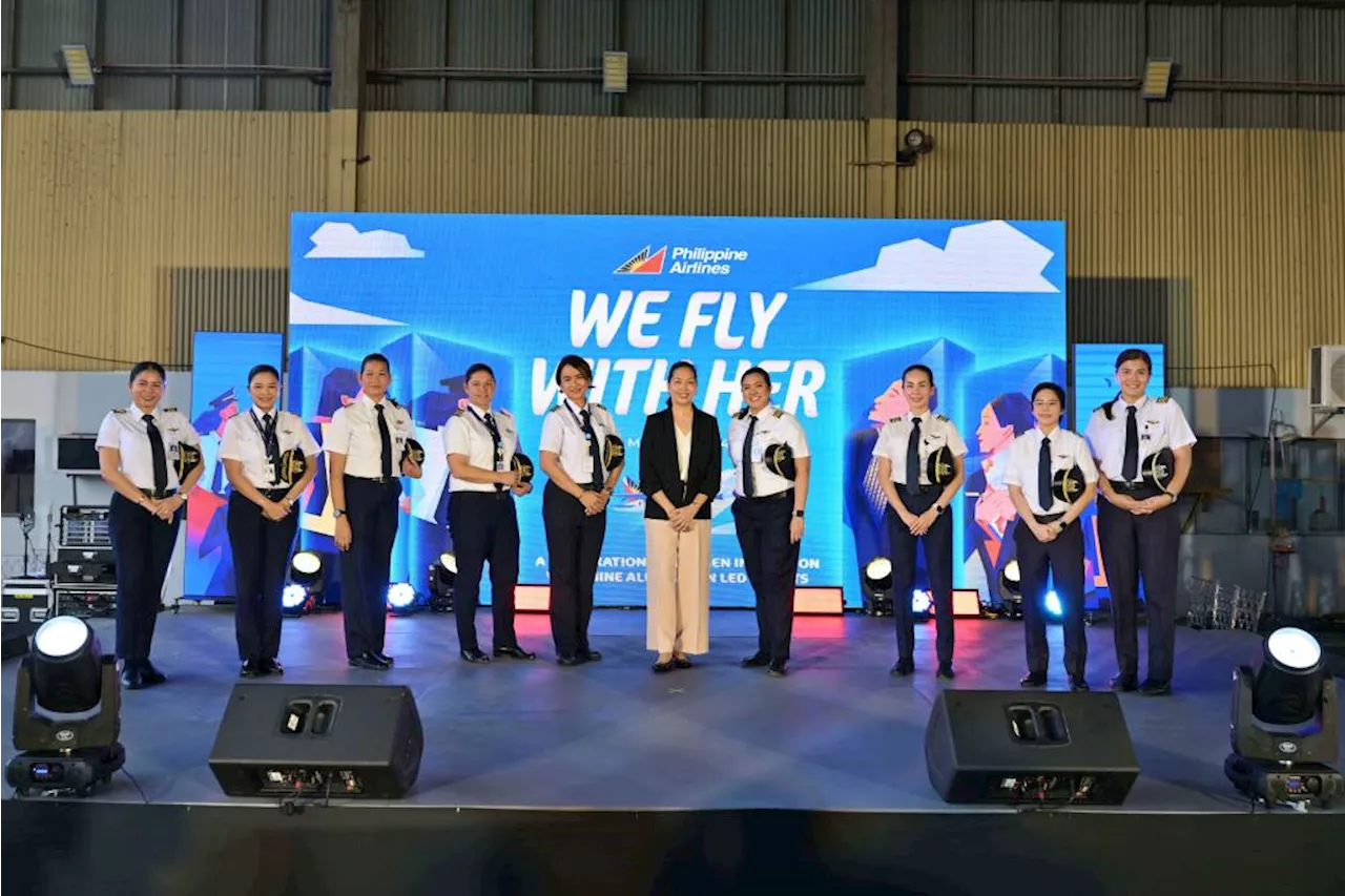  Philippine Airlines celebrates women empowerment as all-female crews soar